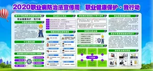 第18个全国职业病防治法宣传栏图片
