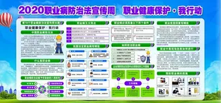 第18个全国职业病防治法宣传栏图片