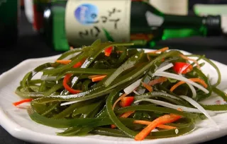 拌海带丝图片