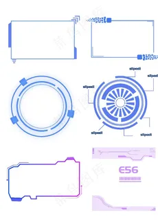 科技边框图片