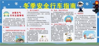 冬季行车安全百科图片