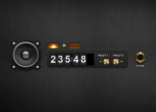 音乐操控质感界面图片