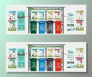 垃圾分类站图片