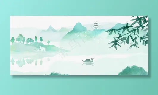 水墨山水图片 水墨山水图片