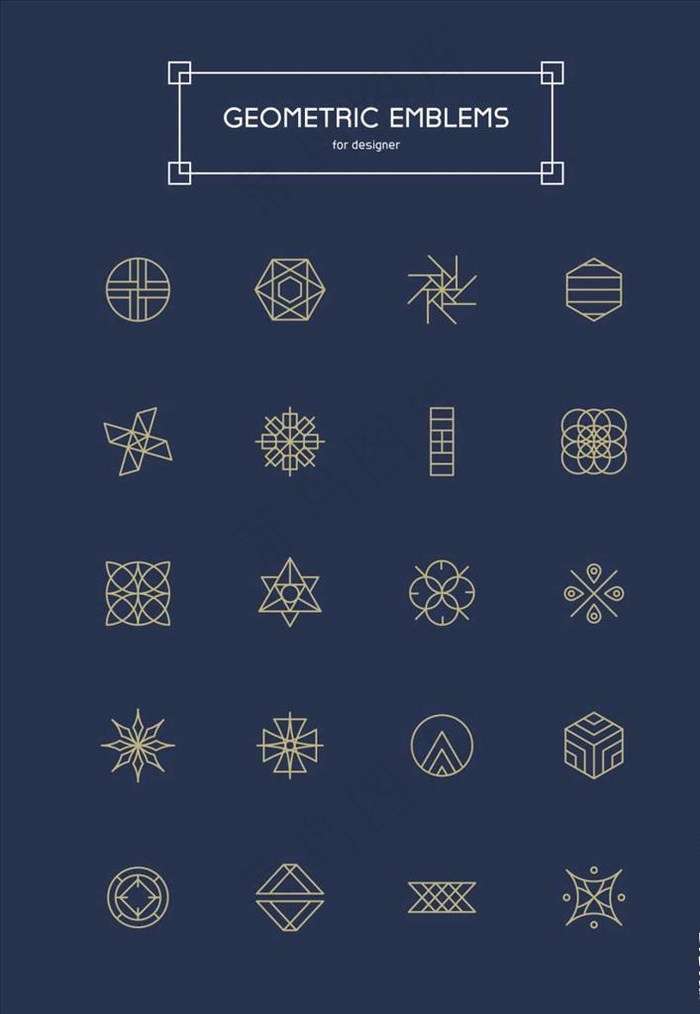 花纹图片ai矢量模版下载
