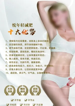 瘦身海报图片