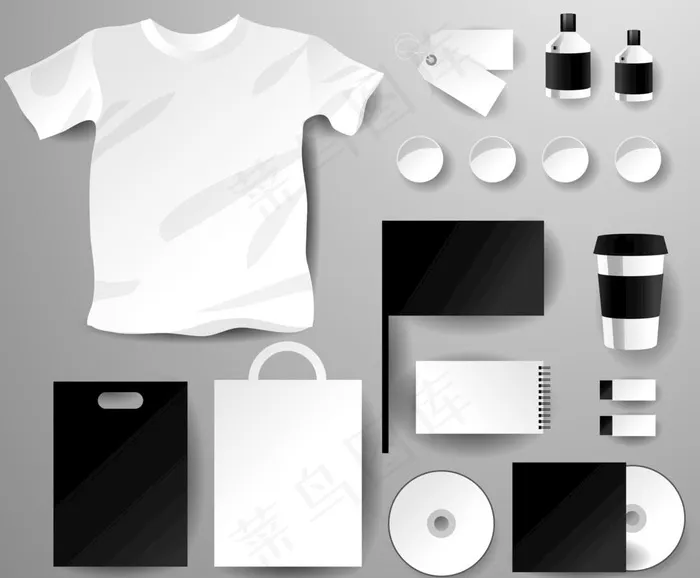 企业VI设计图片eps,ai矢量模版下载