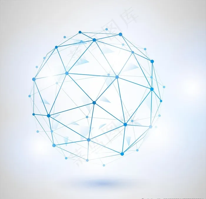 线条科技地球插画图片eps,ai矢量模版下载