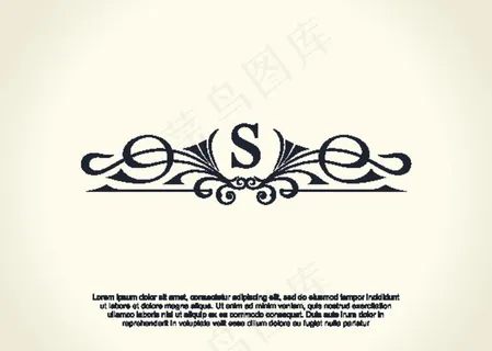 欧式花纹 标签 欧式边框 徽章图片