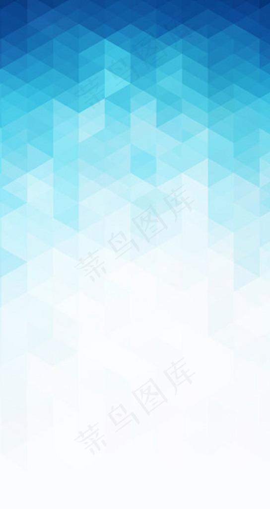 蓝色渐变格子H5背景素材图片