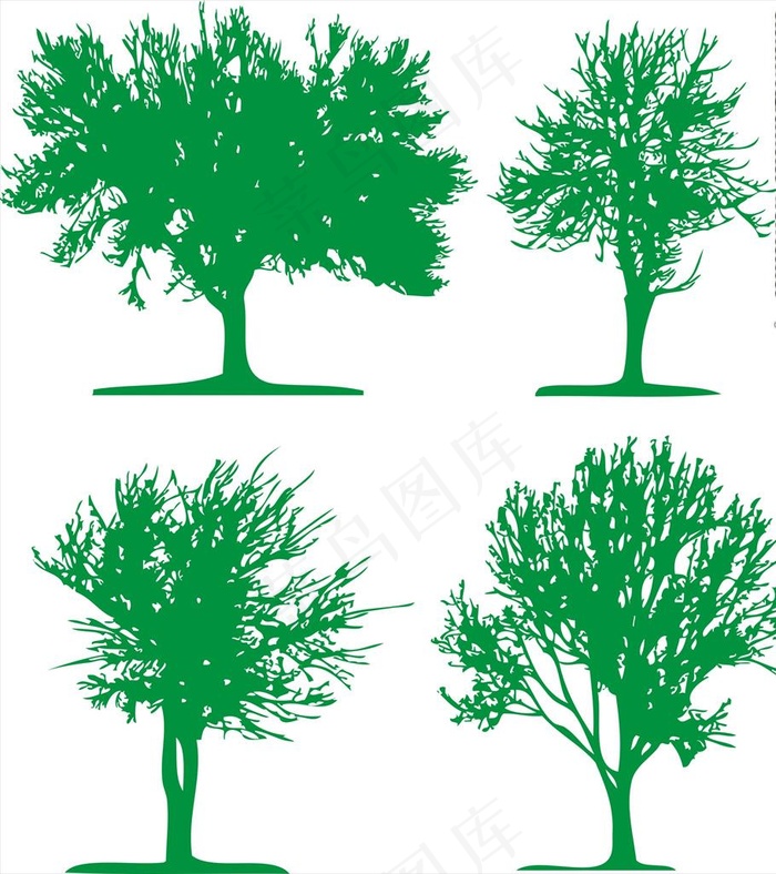 树图片cdr矢量模版下载