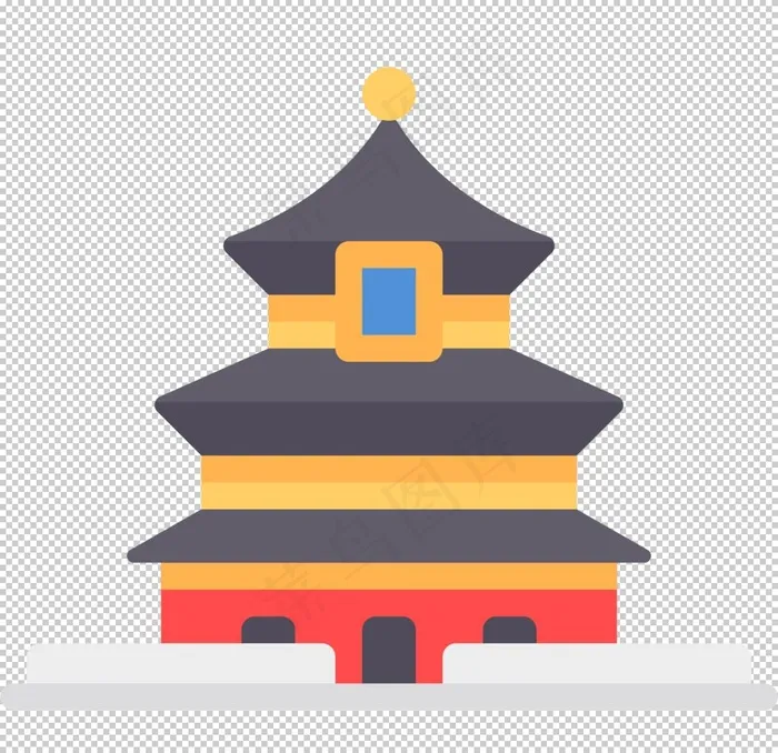 故宫工具图标图形标志素材图片