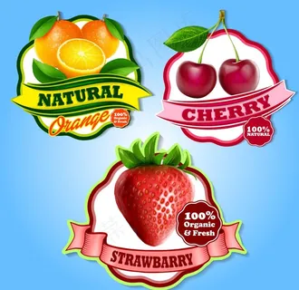 水果标签图片