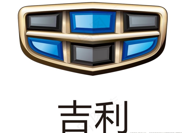吉利标志 吉利logo图片cdr矢量模版下载