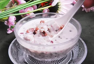 芋泥椰汁西米露图片