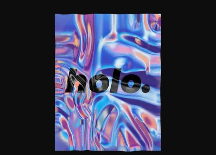 潮流全息铝箔镭射纸张背景图片