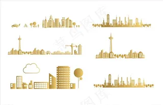 城市剪影图片