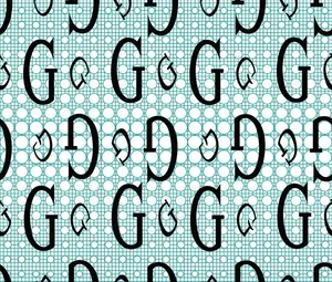 大牌古琦字母图片