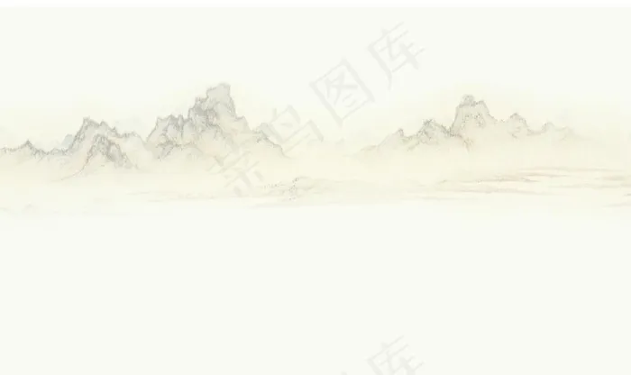 水墨山图片(9071X5669(DPI:72))psd模版下载