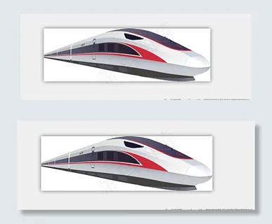 复兴号 高铁 卡通图片