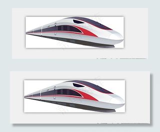 复兴号 高铁 卡通图片