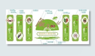 食堂文化墙图片