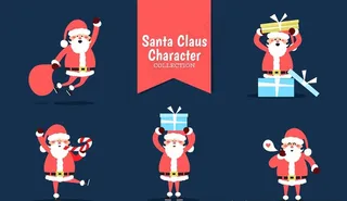 创意圣诞老人图片