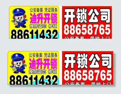 开锁公司图片