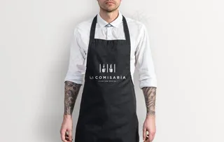 围裙智能贴图样机模板图片