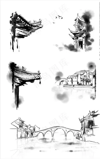 水墨江南图片