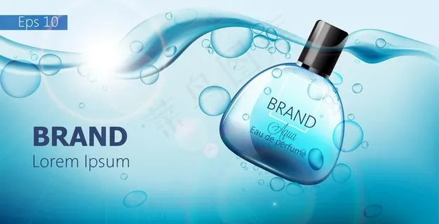 化妆品 护肤品 香水 美容广告图片