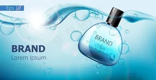 化妆品 护肤品 香水 美容广告图片