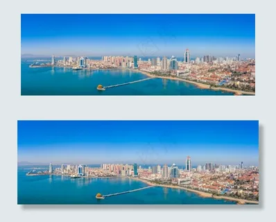 青岛栈桥城市风光图片 青岛栈桥城市风光图片