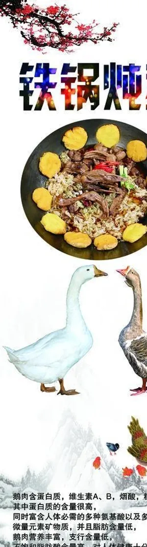 东北铁锅炖图片