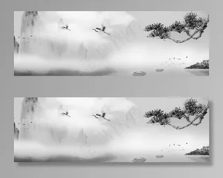 创意水墨画图片