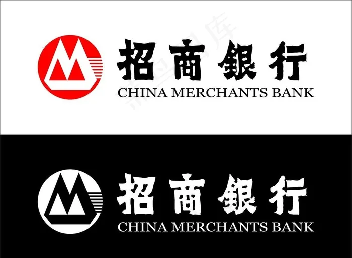 招商银行图片cdr矢量模版下载