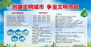 创建文明城市图片
