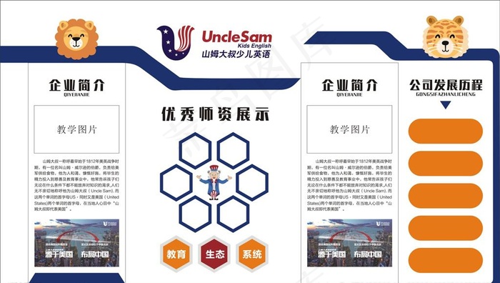 学校幼儿园形象墙图片