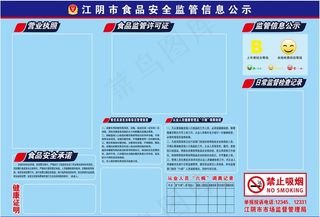 食品安全监管信息公示图片