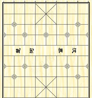 中国象棋棋盘专业比赛标准棋盘图片