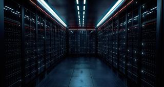 黑色科技机房背景图片