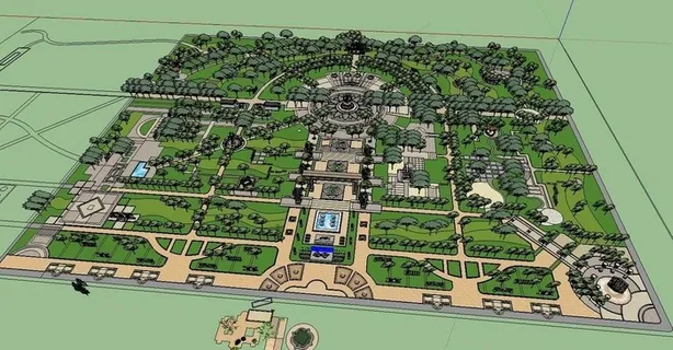 廉政公园设计图片 廉政公园设计图片