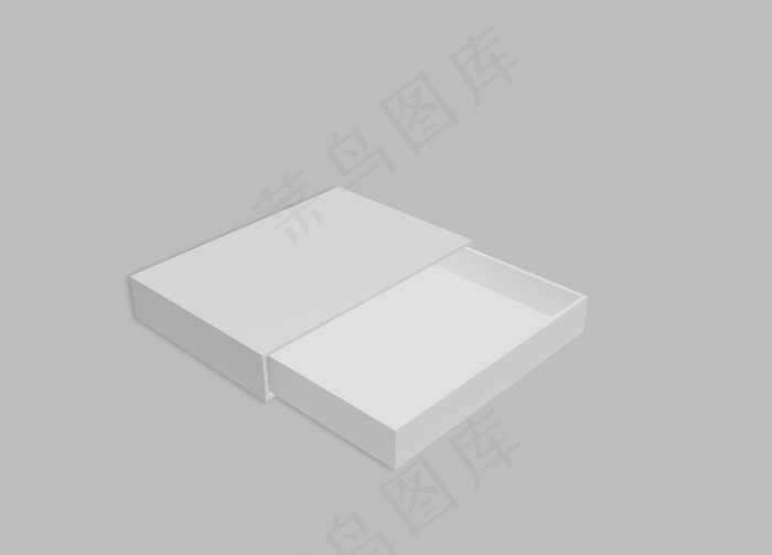 抽屉盒包装样机图片
