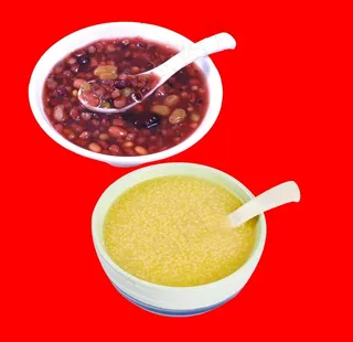 八宝粥扣图  小米粥图片