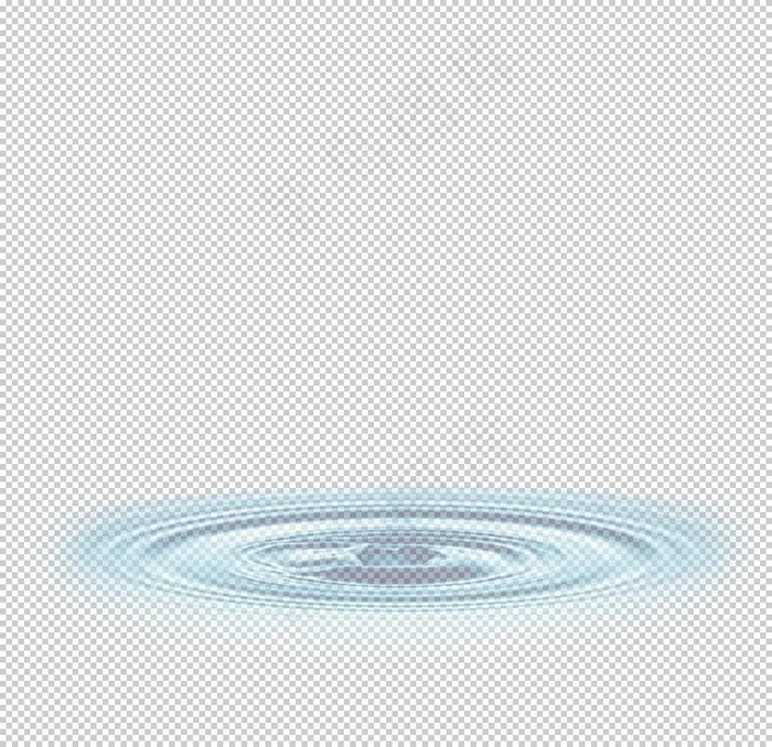 水滴水波纹免抠素材图片