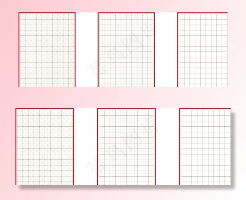 田字格方格米字格图片
