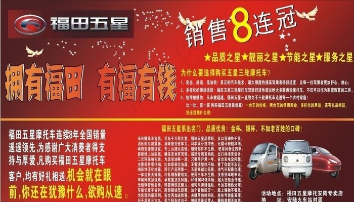 福田汽车图片cdr矢量模版下载