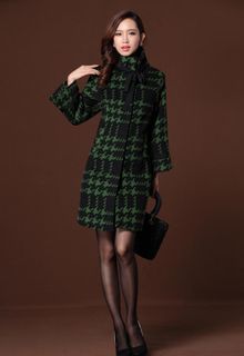 美女大衣图图片