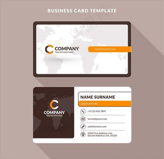 地球背景名片图片