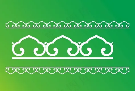 蒙古矢量元素图片